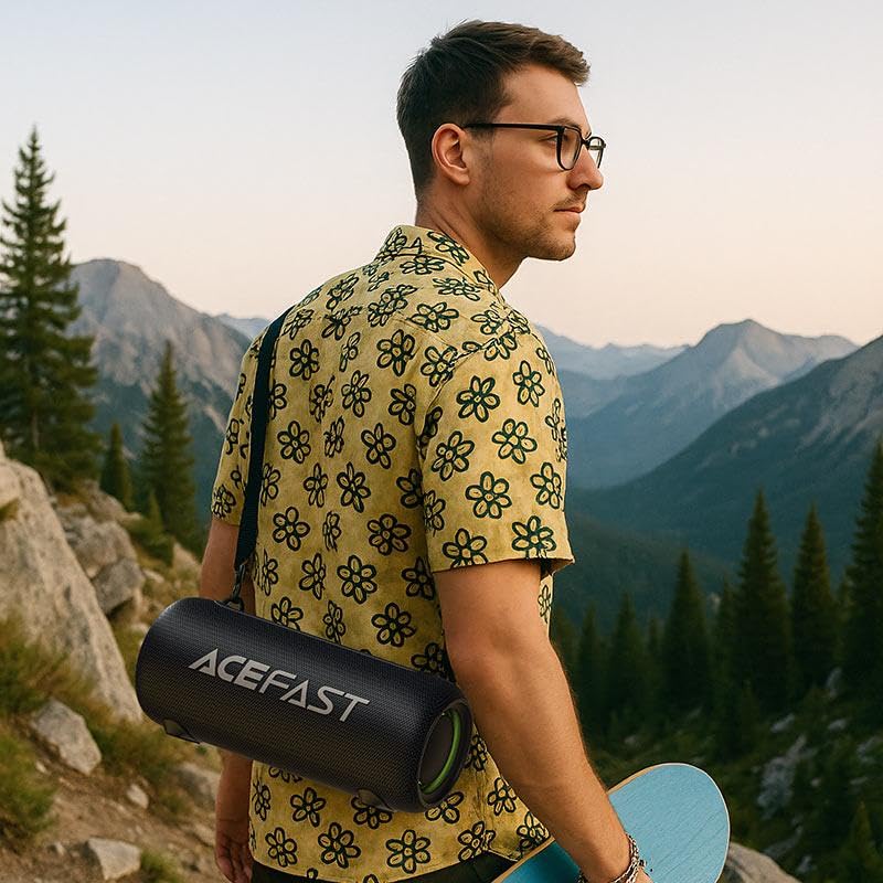 Acefast K2 Air 40W Taşınabilir Kablosuz Hoparlör - 10 Saat Kullanım - IPX5 Su Geçirmezlik - K2