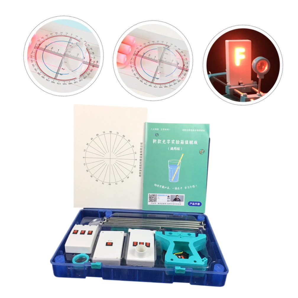 BESPORTBLE Kit Esperimenti per Ottica in Plastico Strumenti per Esperimenti Scientifici e Decorazioni Scuola e Apprendimento