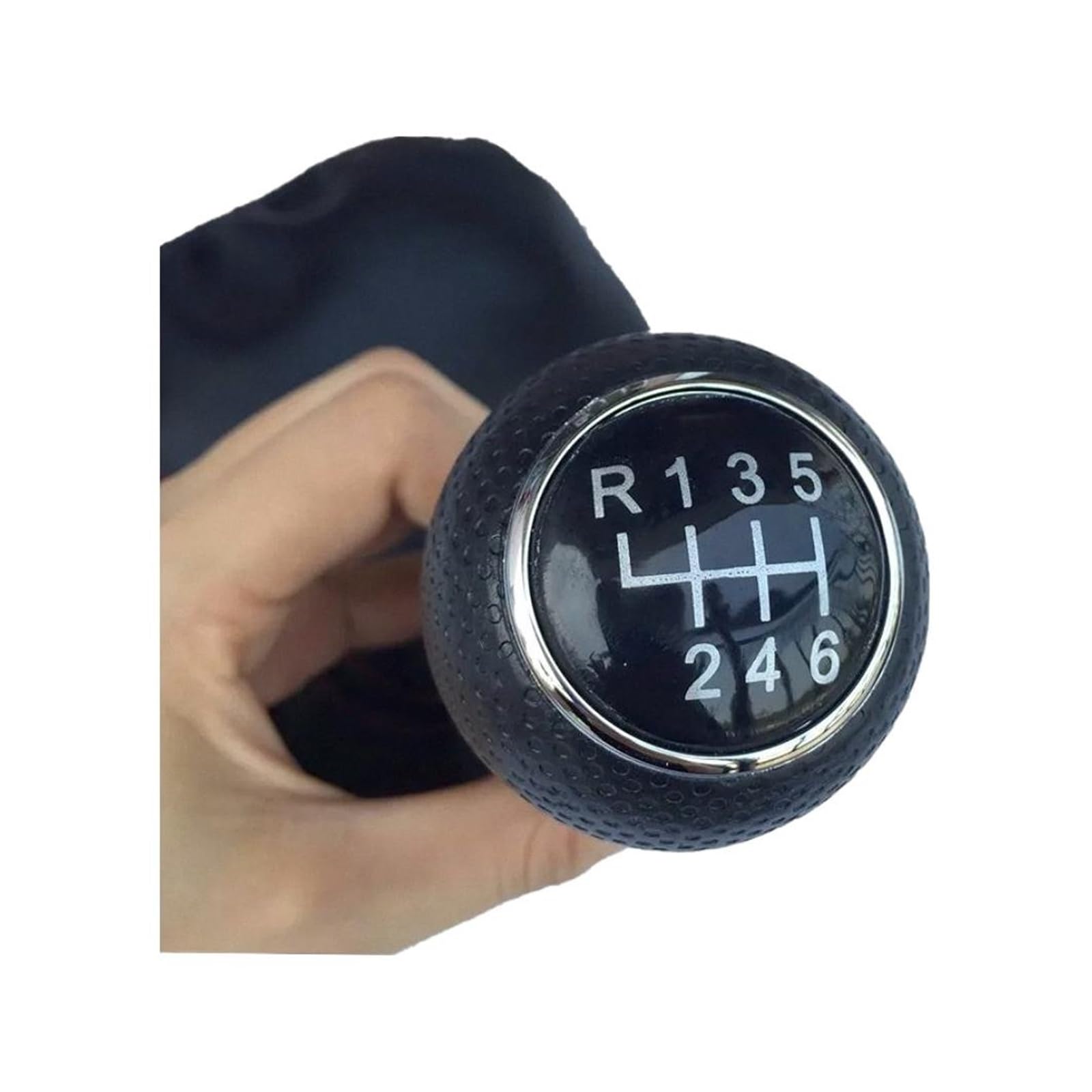 Htvtkrfgrl 6 Speed Black Gear Knob For Vw For Golf 3 For Jetta Mk3 Lupo 6X1 Polo 6N2 Caddy Upgrade