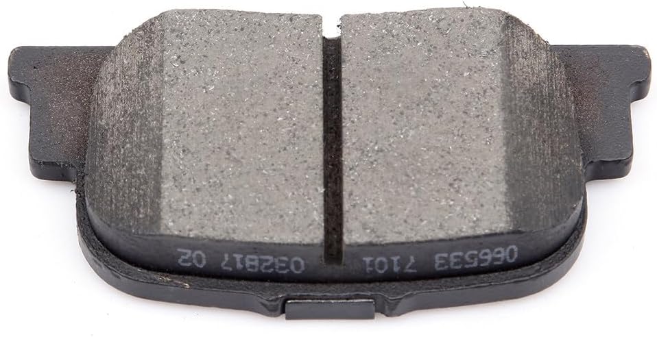 ECCPP D835-7708 4pcs Rear Ceramic Disc Brake Pad Set Fit For Lexus ES300 2000-2001,For Scion tC 2010,For Toyota Camry 2000-2001