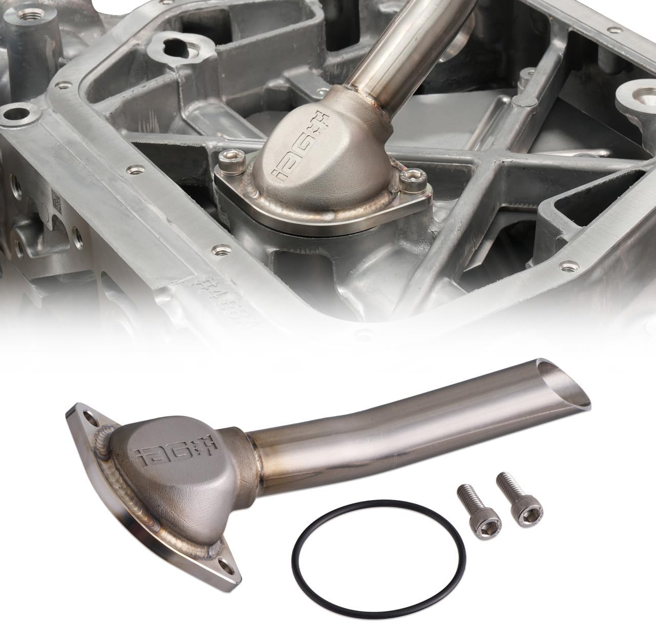 IAG Performance Oil Pickup Tube for Subaru 2015-2021 WRX FA20F Engine