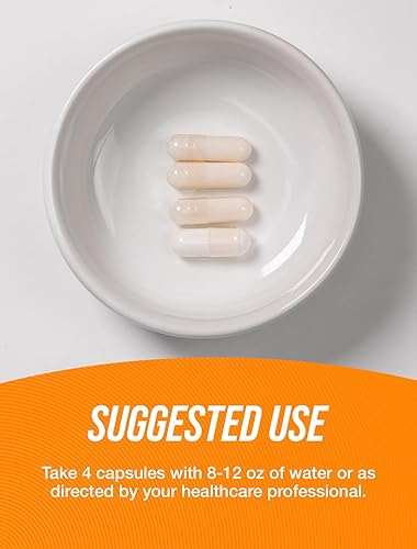 Miniatura 4 de BulkSupplements. com L-Prolina Cápsulas  Suplemento de aminoácidos, L-Prolina 2000 mg, Suplementos de prolina  Sin gluten, 4 cápsulas por porción,