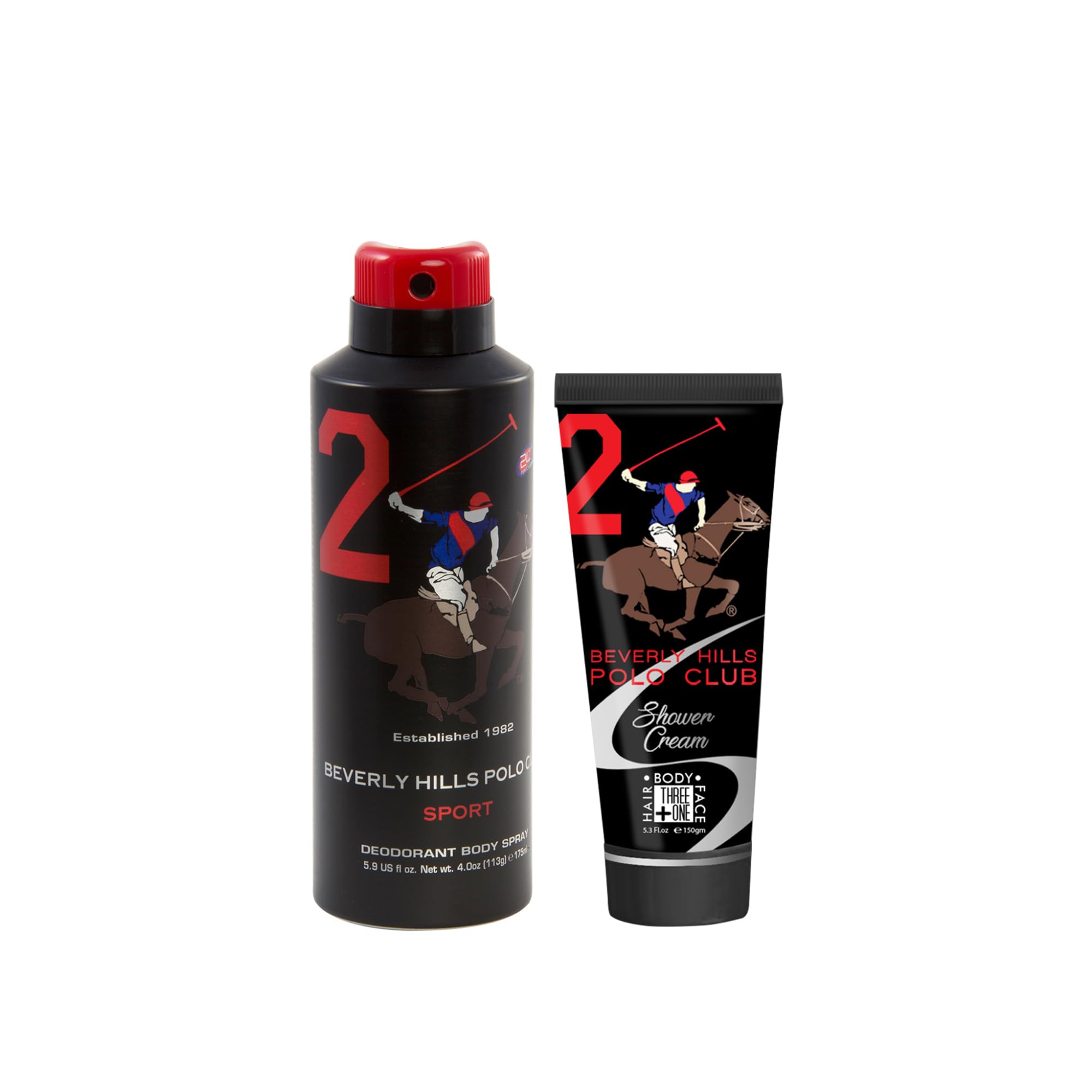 Beverly Hills Polo Club Gift Set No.2 (Mens) Sports Deo 175ml + Shower Cream 150ml-picture-19