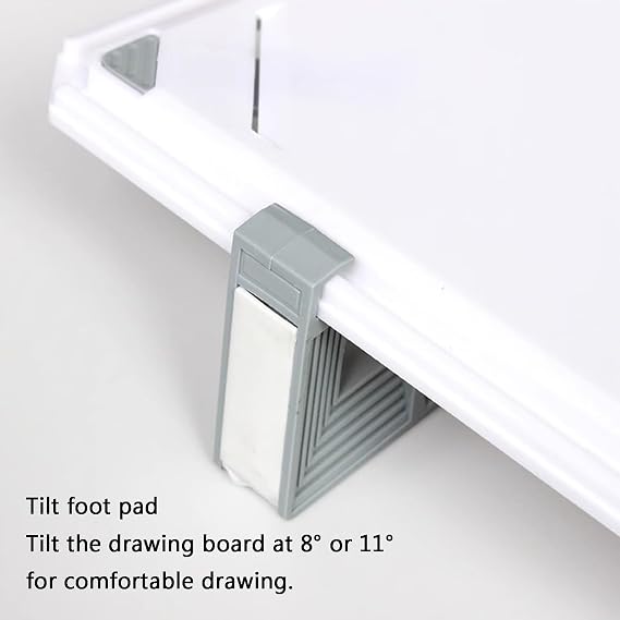 COYEUX A3 Drafting Table Drawing Board, 51 X 37 CM Multi-function Technical Drafting Board, with Parallel Motion, Set Square, Anti Slip Support Legs, for Architects, Engineers, Artists, Students