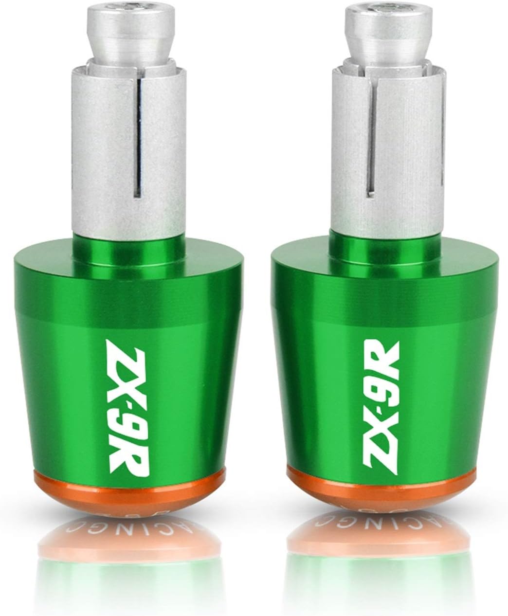 Bar Ends Motorcycle Handlebar Grips Handle Bar End Cap Compatible with Ka wasa Ki ZX9R ZX 9R 2000-2003