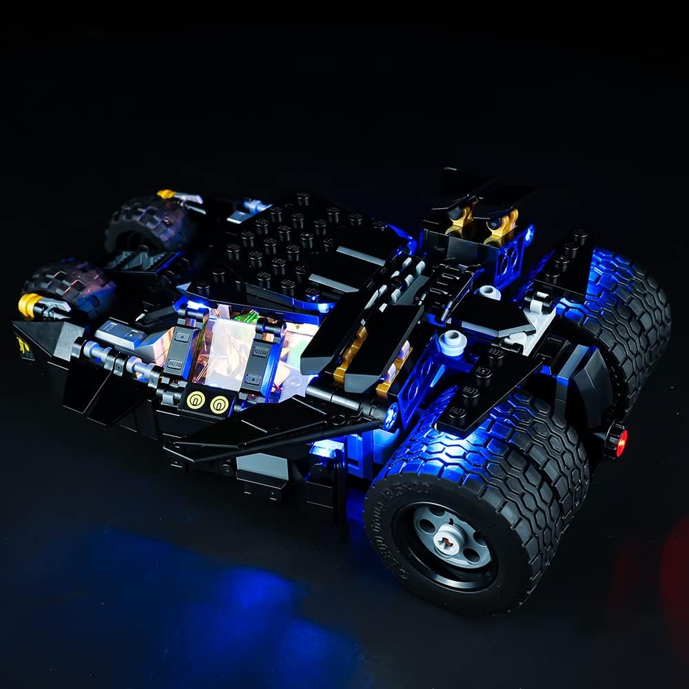 Kyglaring LED Lighting Kit Compatible with Lego DC Batman Batmobile Tumbler: Scarecrow Showdown 76239 Building Kit - Not Include The Model