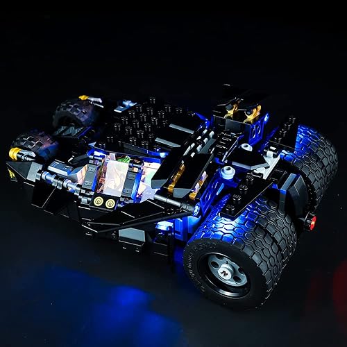 Miniatura 4 de Kyglaring Kit de iluminación LED compatible con Lego DC Batman Batmobile Tumbler: Scarecrow Showdown 76239 Kit de construcción - No incluye el modelo