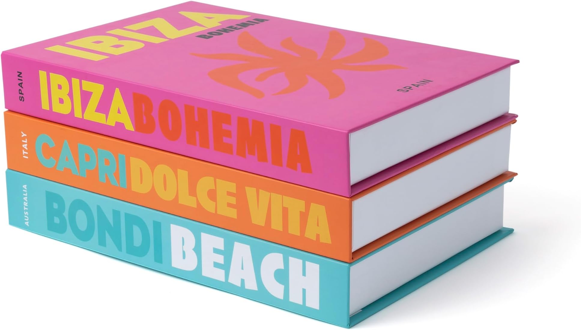 TwoDays Preppy Room Decor Aesthetic, Preppy Decorative Books, Coffee Table Books Decor, Faux Books for Decoration, Bookshelf Decor, Fake Books, Preppy Stuff, Preppy Things. (Set of 3)