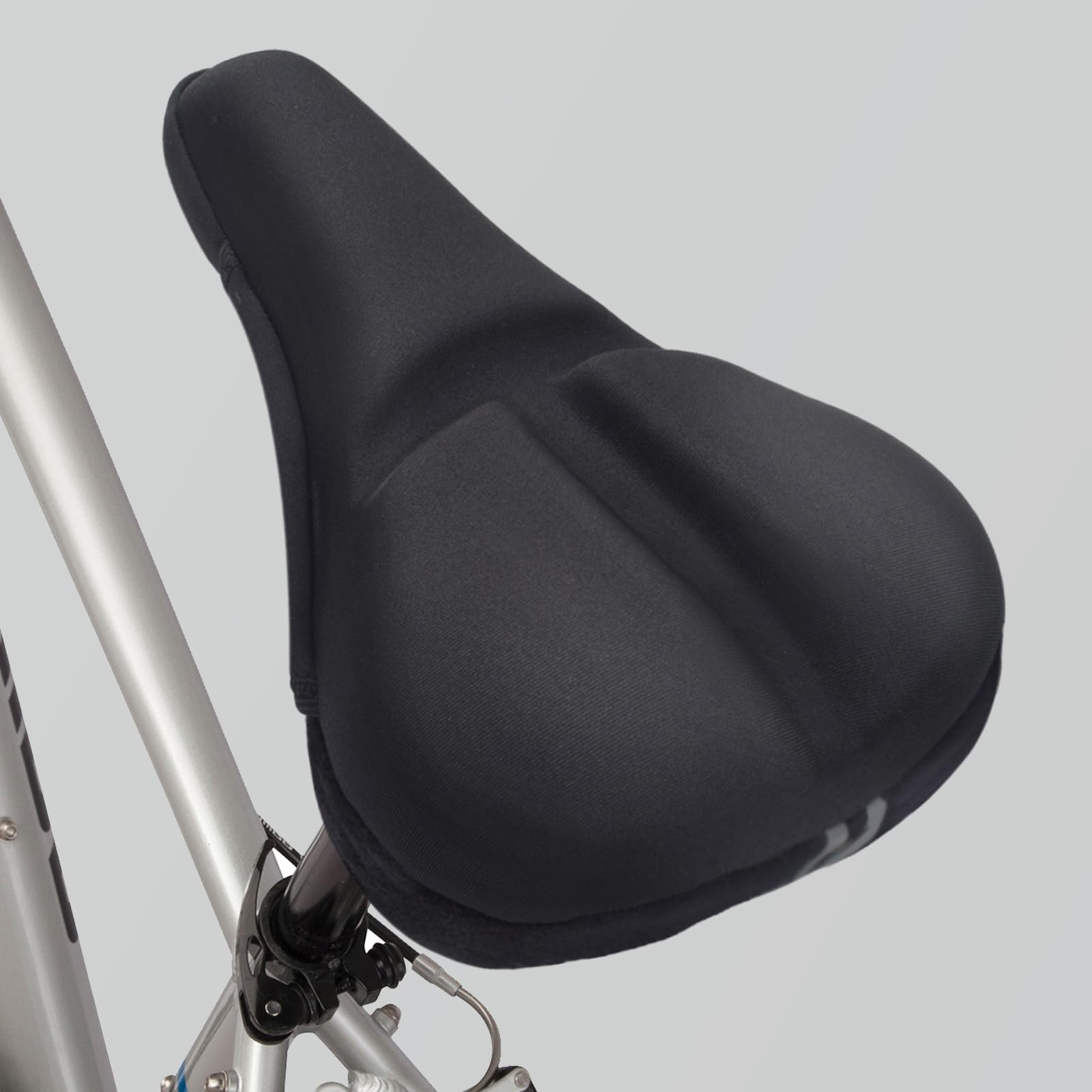 Housse De Selle De Vélo Confortable – Coussins Rembourrés Avec Bande Réfléchissante, Universelle