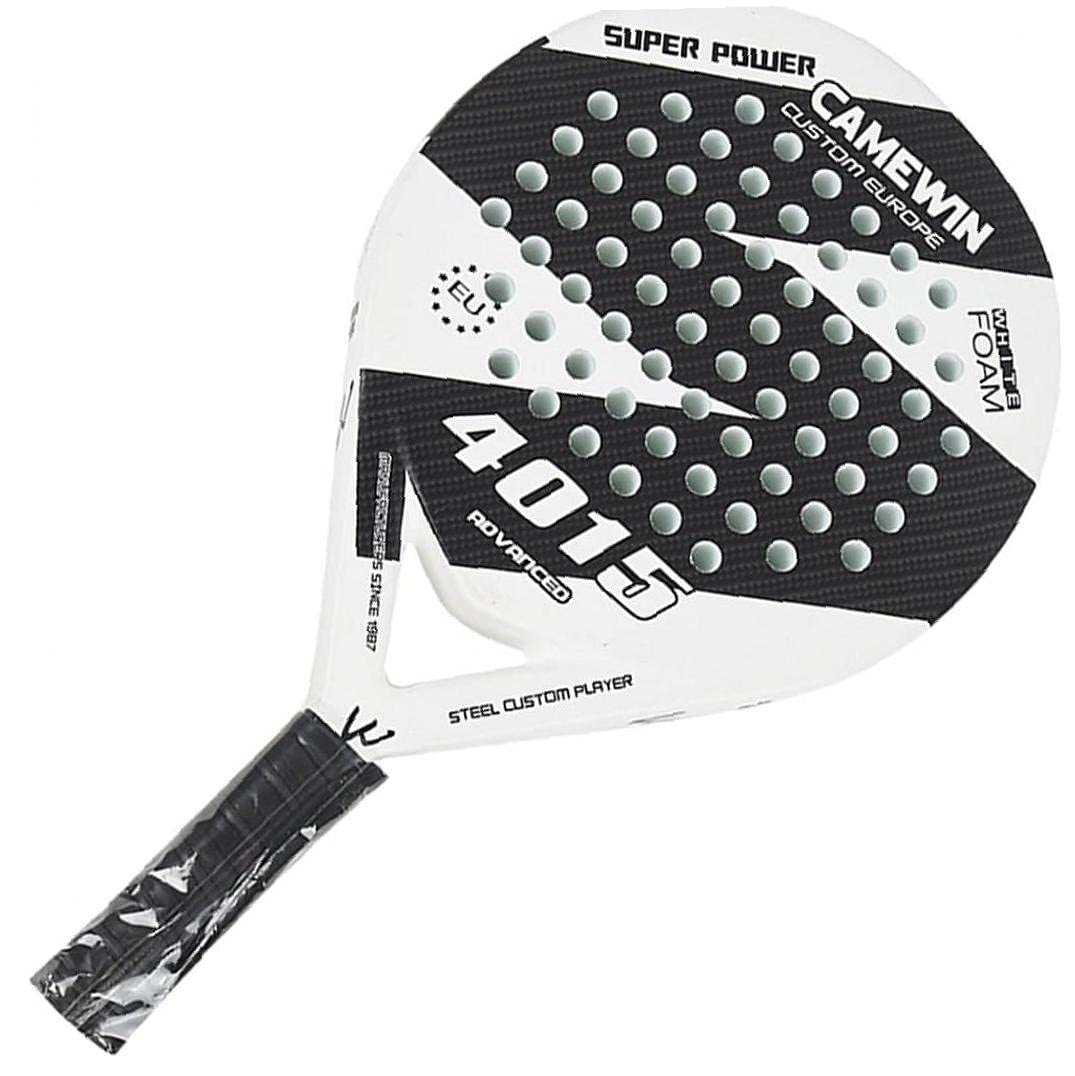 1 Pz Beach Tennis Racchetta in Fibra di Carbonio Grit Face Eva Memory Memory Foam Core Beach Tennis Racket Outdoor Sport Gioca Gioco