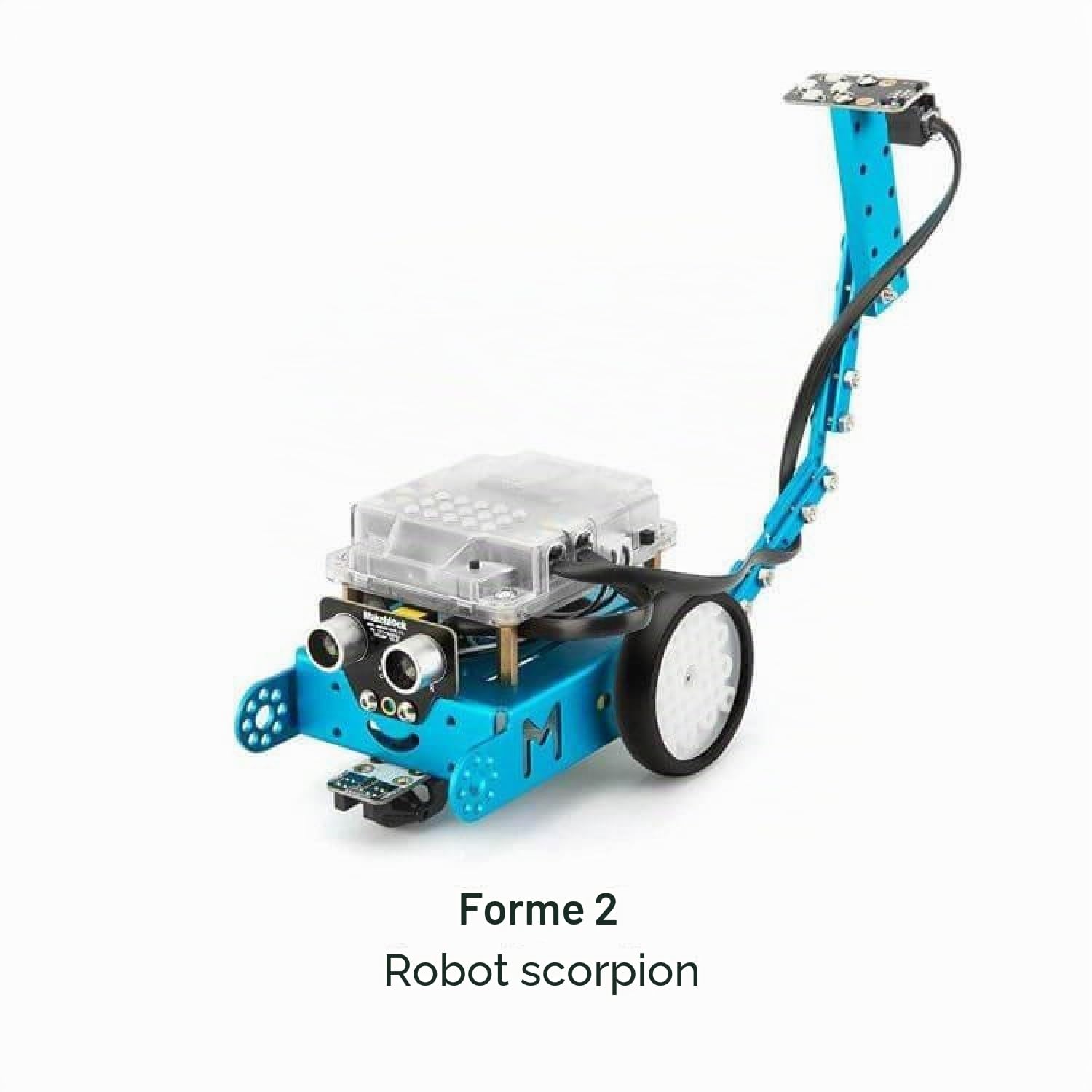 Makeblock mBot Robot Kit Complémentaire, Son et Lumière Interactifs, Robotique 3-en-1