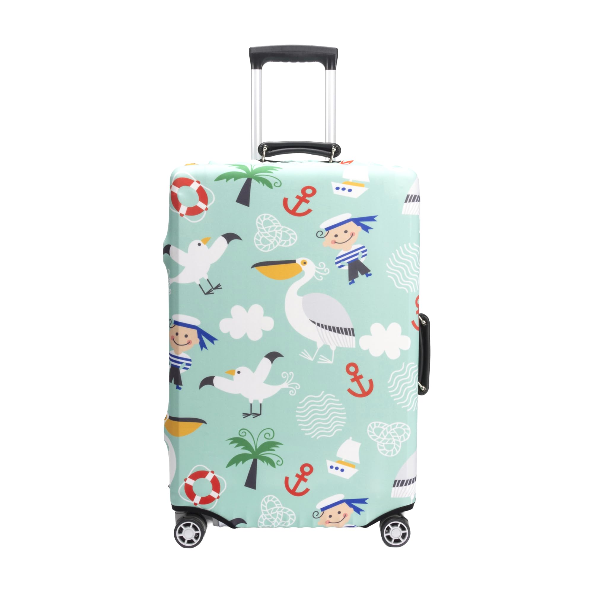 Periea Luggage Covers for Suitcases – Suitcase Cover – Premium Elasticated Material – Small, Medium, Large or Extra Large — view 18