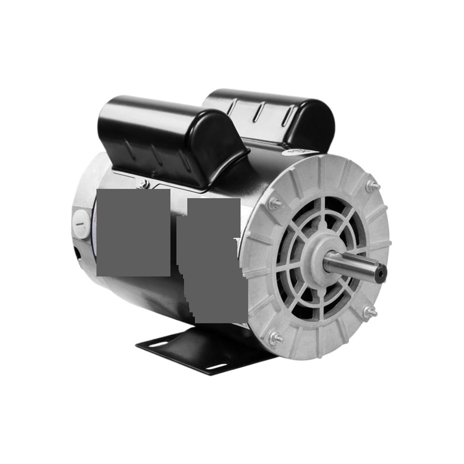 ANERTQUIH Asynchronous Motor Electric Compressor 230V 15.0Amps 3450RPM 5/8" Keyed Shaft CW/CCW Rotation Single Phase for(3.7HP)
