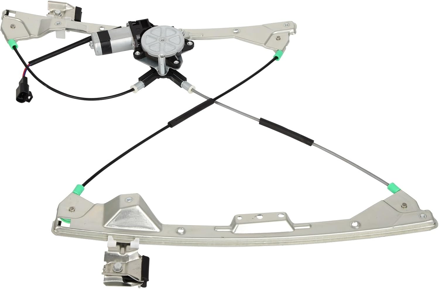 Passenger Side Power Window Regulator Front Right without Motor Fits for 2005-2008 for Pontiac for Grand Prix 5.3L, 2004-2008 for Pontiac for Grand Prix 3.8L, Replace741-437