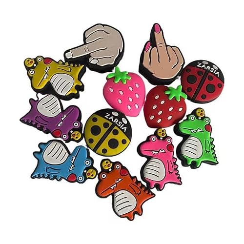 Jinshining Pink Strawberry Tennis Racket Vibration Dampener Soft Silicon Racket Dampener Cartoon Shape Tennis Racquet Shock Absorbers Tennis Racket for Racquetball - Thumbnail 2