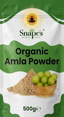 Organic AMLA Powder 500g - Indian Gooseberry - UK Certified Organic
