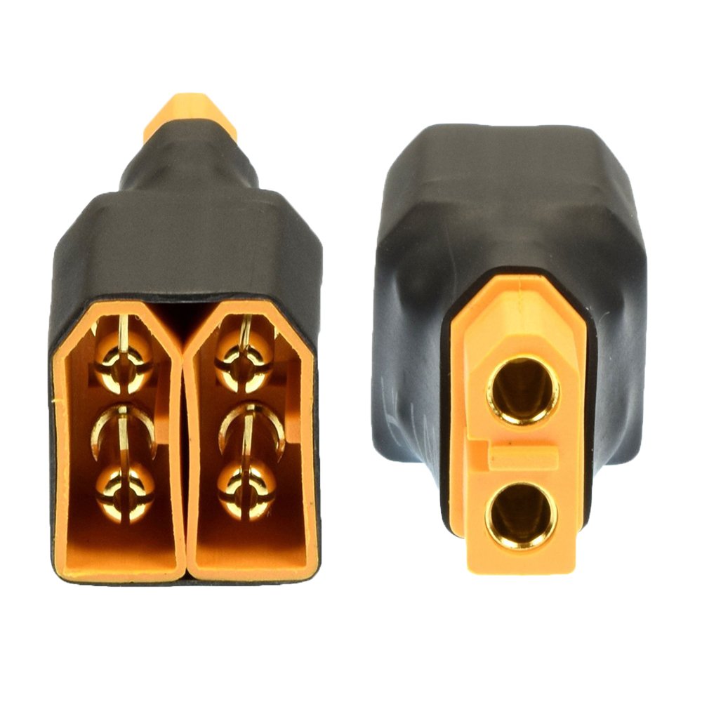 Amazon.co.jp: Boladge 2パックXT 60プラグパラレルコネクタ1