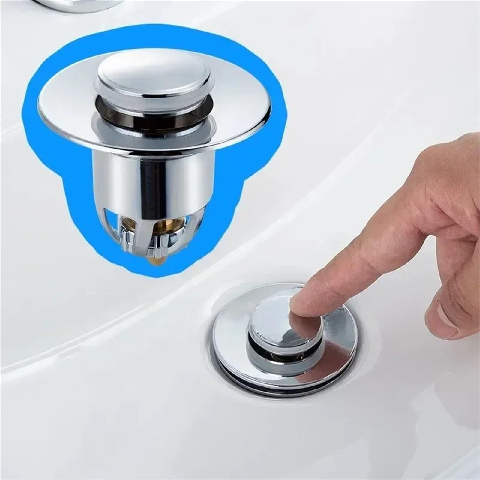 Universal Waschbecken Stopper 3 Pack