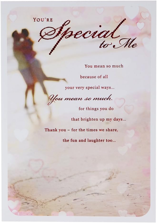 Amazon Com Hallmark Birthday Card For Someone Special Special To Me Medium Old Model Office Products