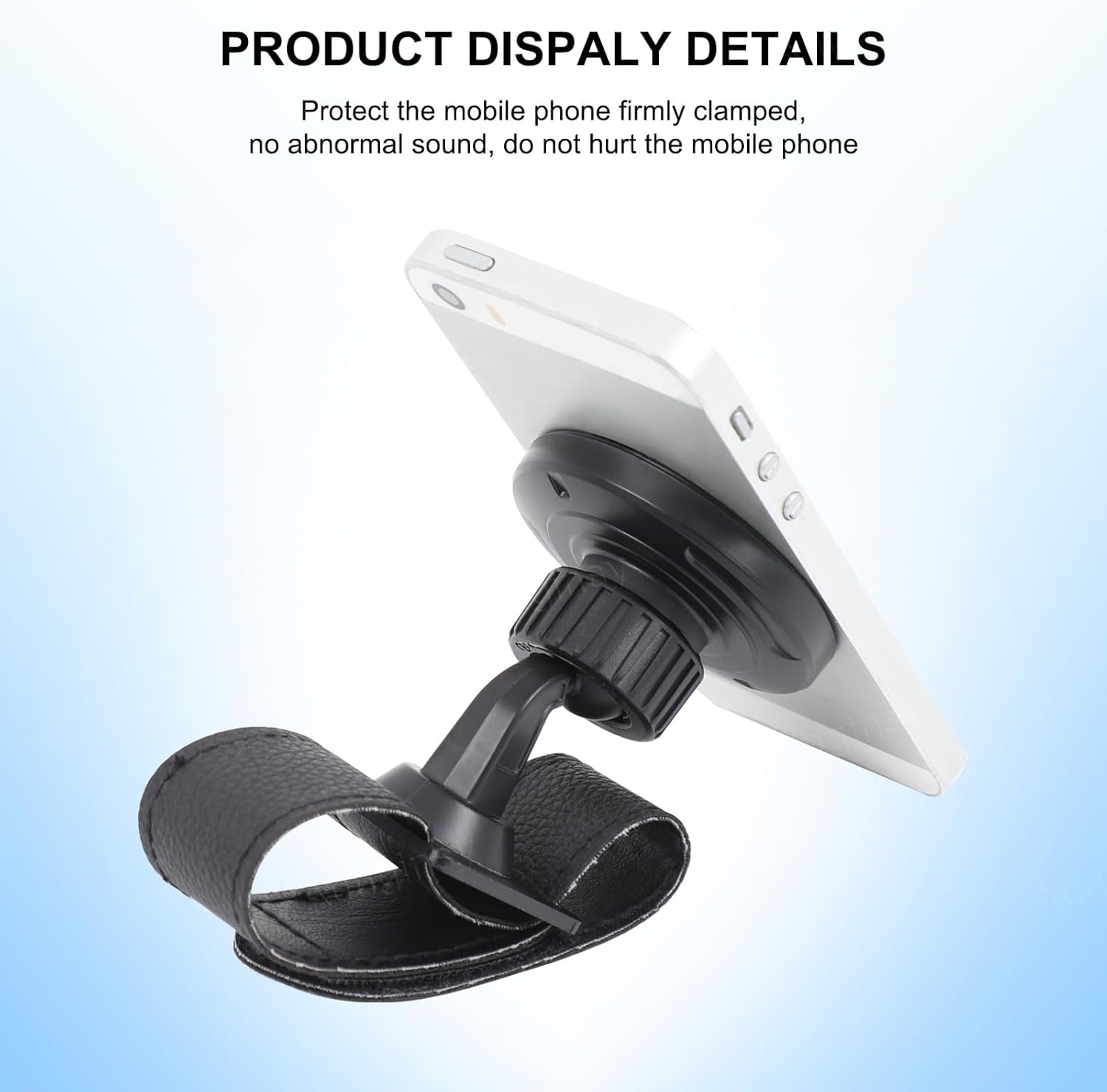 Car Magnetic Suction Phone Holder Compatible with Toyota Tacoma 2024 2025 2026 Accessories, Hands-Free Mobile Phone Mount Universal Cell Phones Navigation Bracket Clamps on Center Console Grab Handle