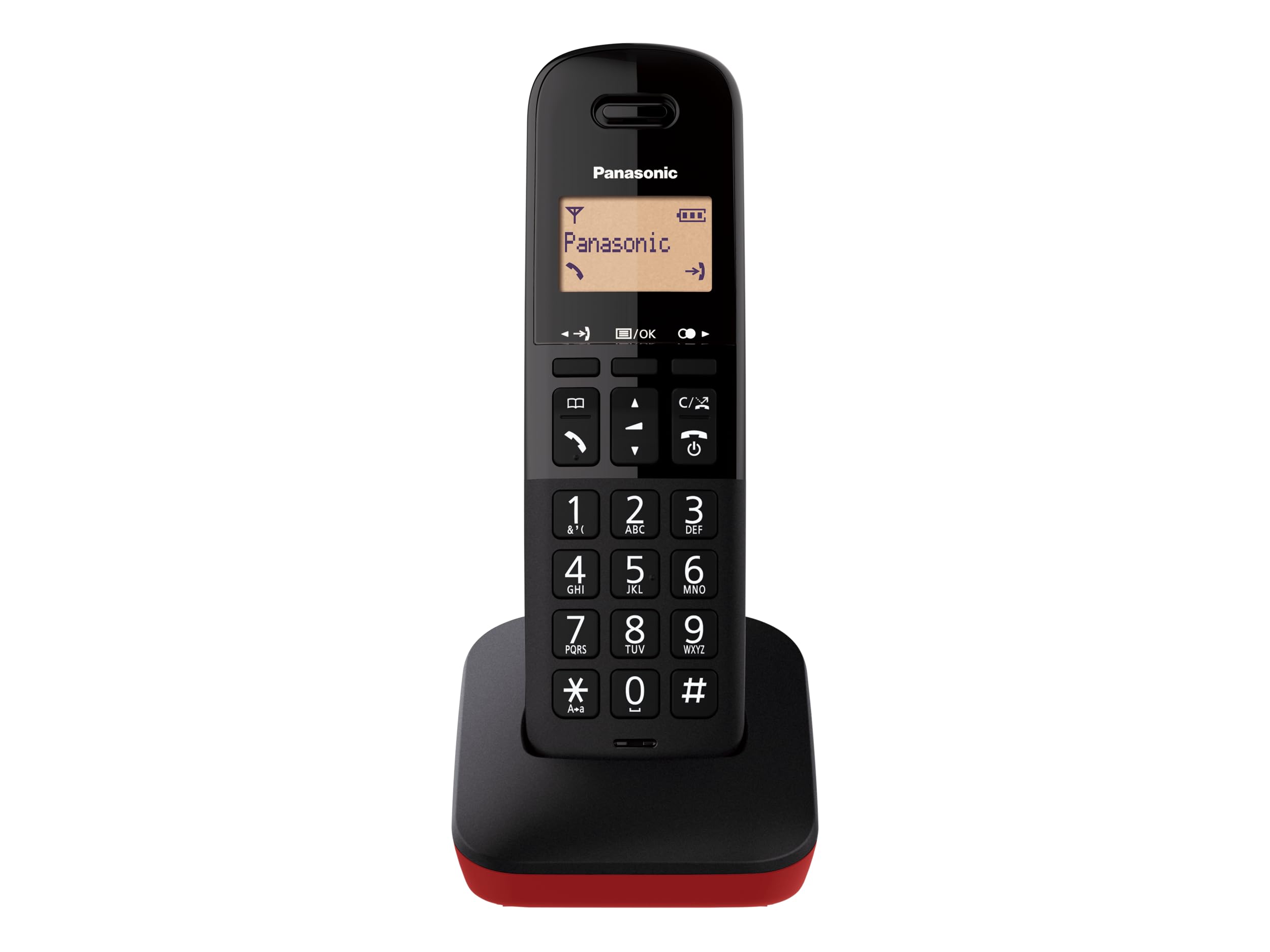 Panasonic TELEFONO INALAMBRICO KX-TGB610JTR/ Rojo
