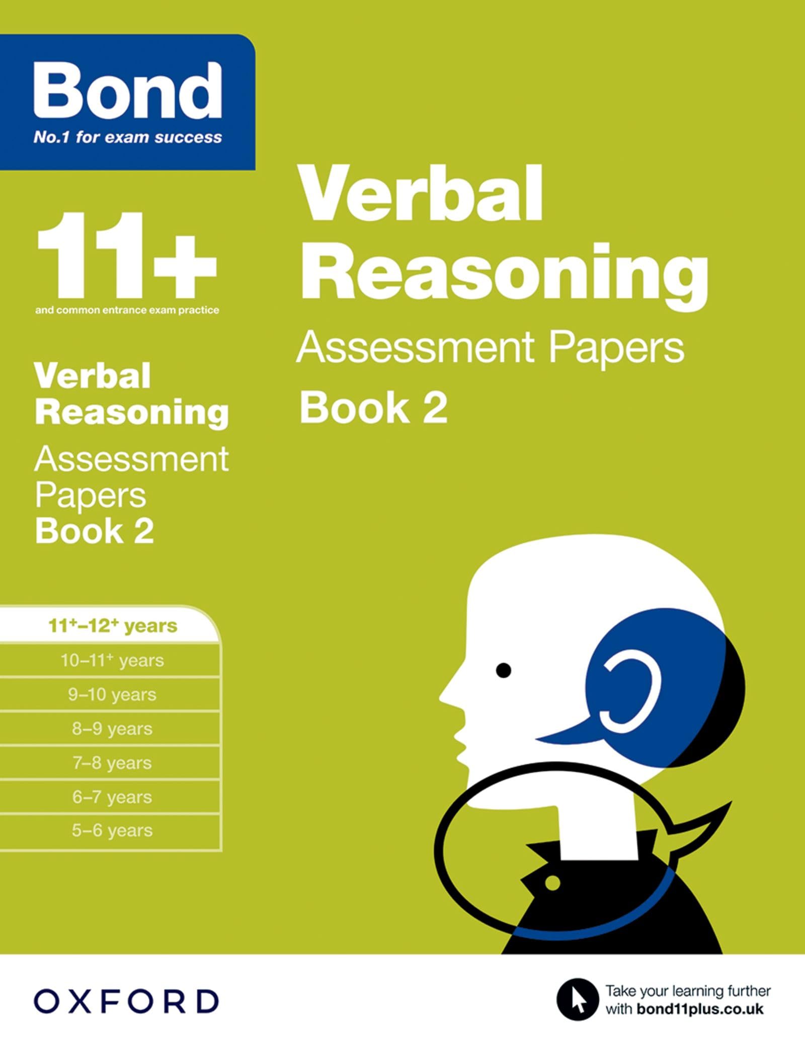 Bond 11+: Verbal Reasoning: Assessment Papers by Bond 11+ (Paperback Book)