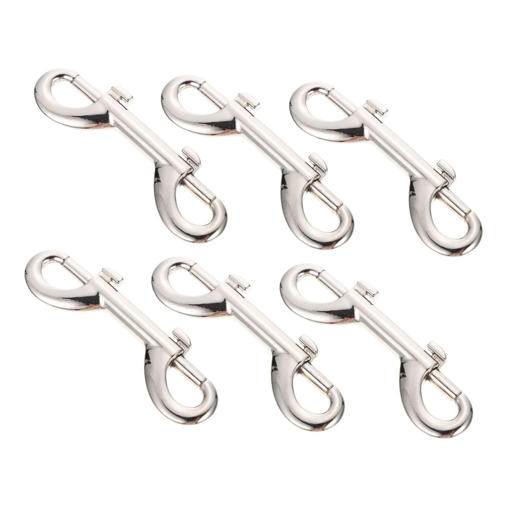 Levemolo Superior 6 Pack Zinc Alloy Snap Hooks Dog Leash Hooks Pet Leash Accessories Open/Close Smoothly