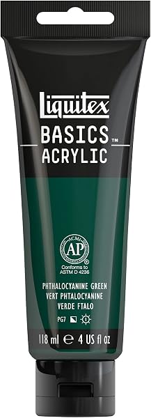 Liquitex Acrylique Basics Tube, Bleu Fluorescent, 118ml - 5