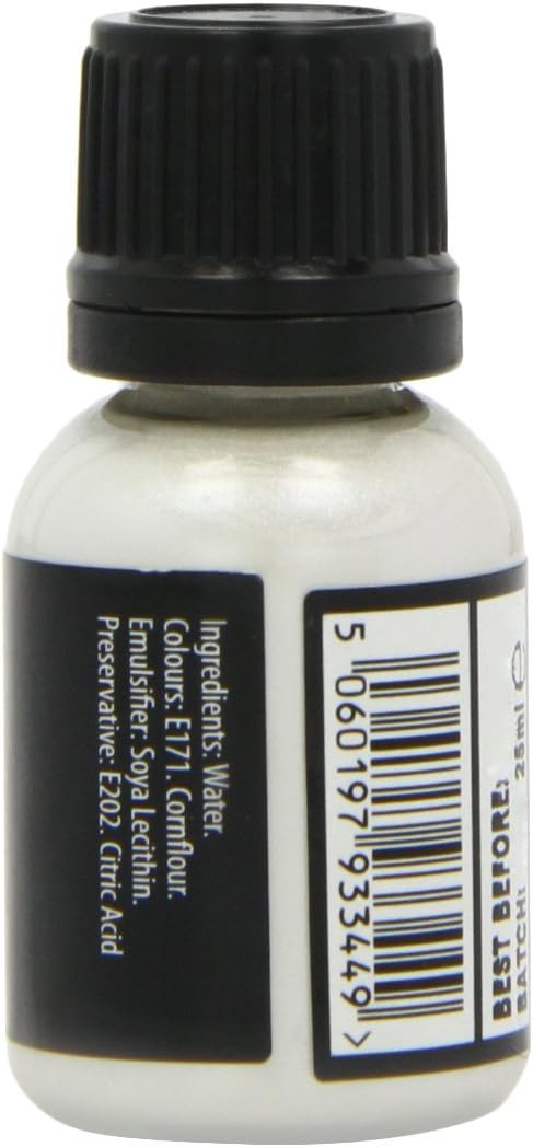 Rainbow Dust Metallic Paint Pearlescent White