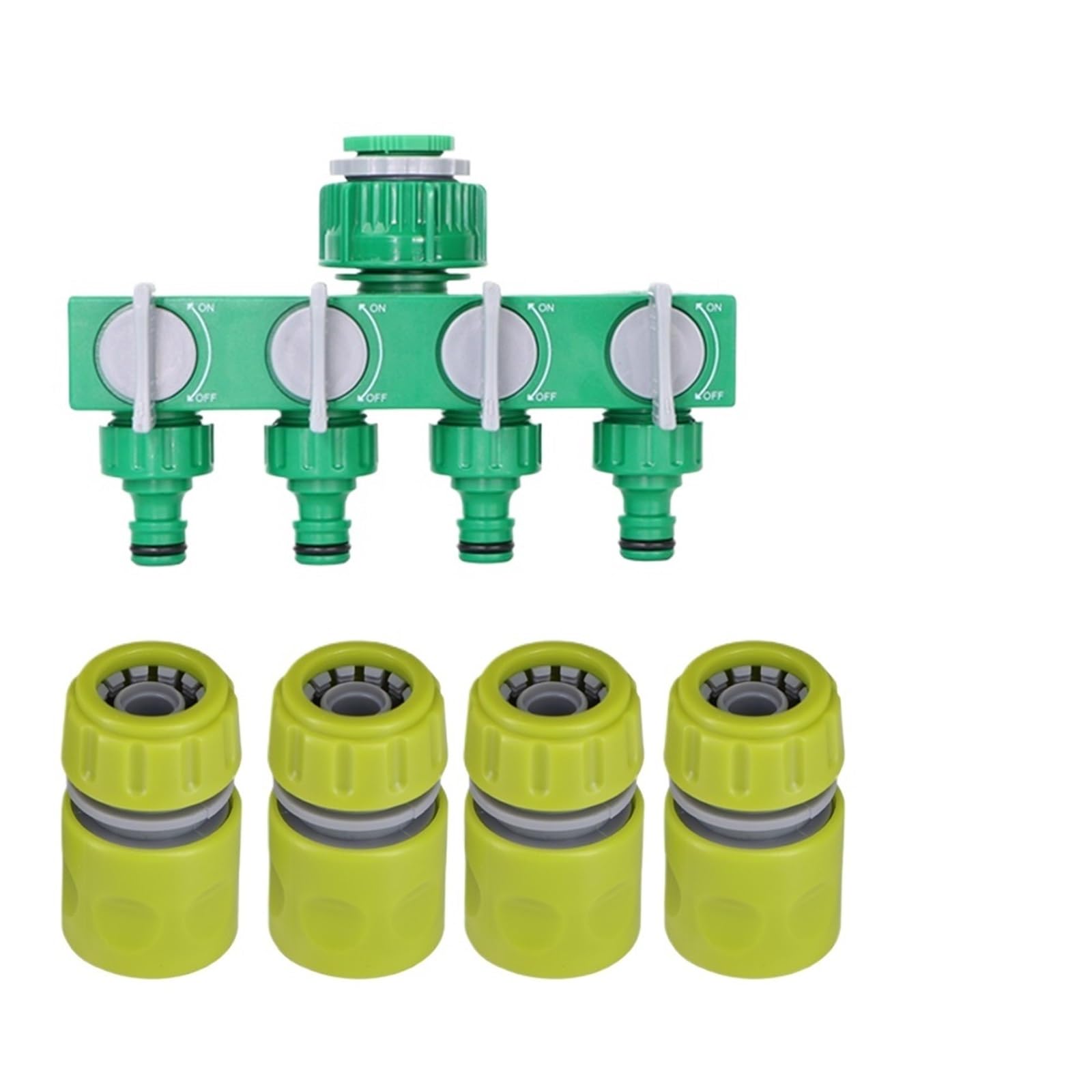 10PCS 1/2 Pollici 16mm Connettori Giardinaggio Tubo Dell'acqua Di Rubinetto Collegamento Rapido Adattatore Tubo Estendere Riparazione Raccordo Irrigazione Serra (Size : Cx1kit)