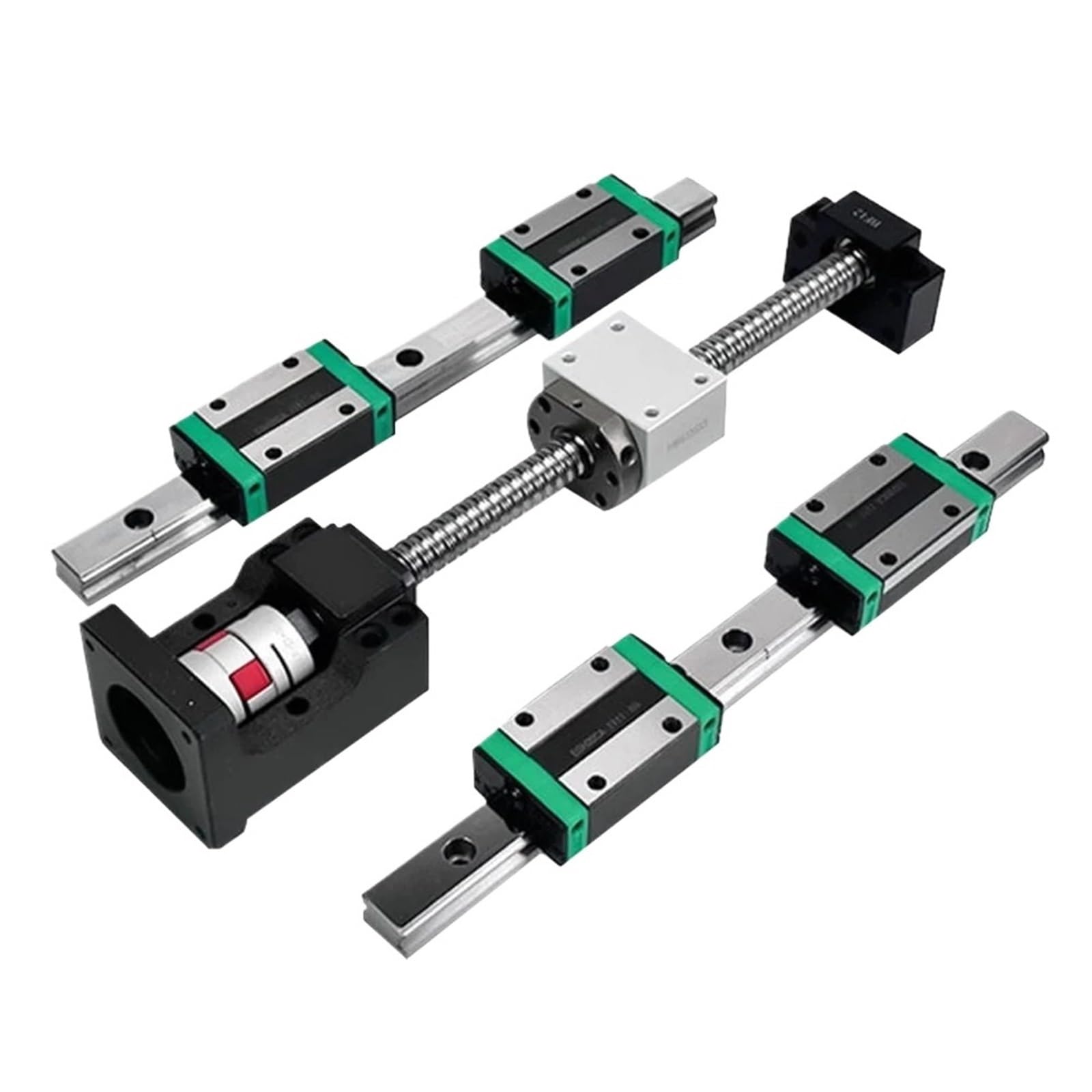 Vite a ricircolo di sfere CNC a movimento lineare Set di viti a ricircolo di sfere 1 pezzo SFU2005 + guida lineare 2 pezzi HGR20 + HGH20CA + HM15-57 L300-1000mm(550mm)