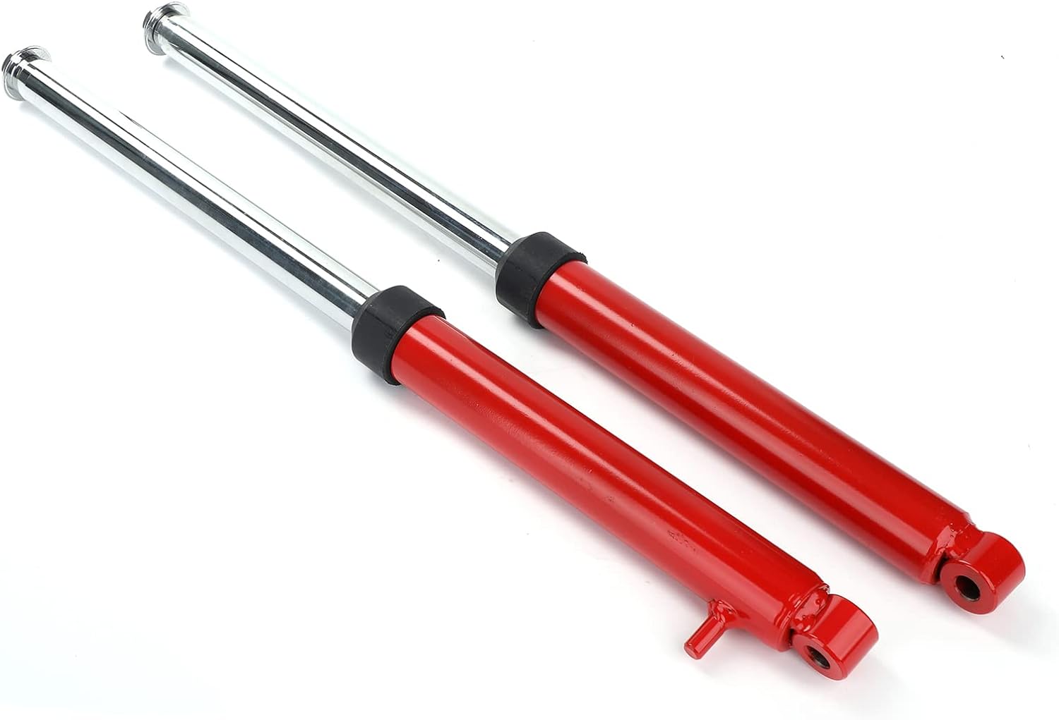 PW50 Front Fork,470mm,PW50 Fork,Sunpension for 1981-2016 PW50 Y-Zinger Kid Bikes (Red)