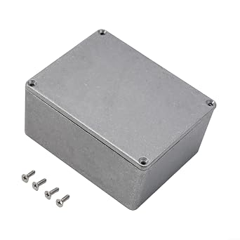 Die-Cast Aluminum Project Box Electronic Enclosure Case IP54 Waterproof Metal Housing with Screws for DIY Instrument Circuit Board 1590A 1590B 1590BB1590C 120x94.5x50mm