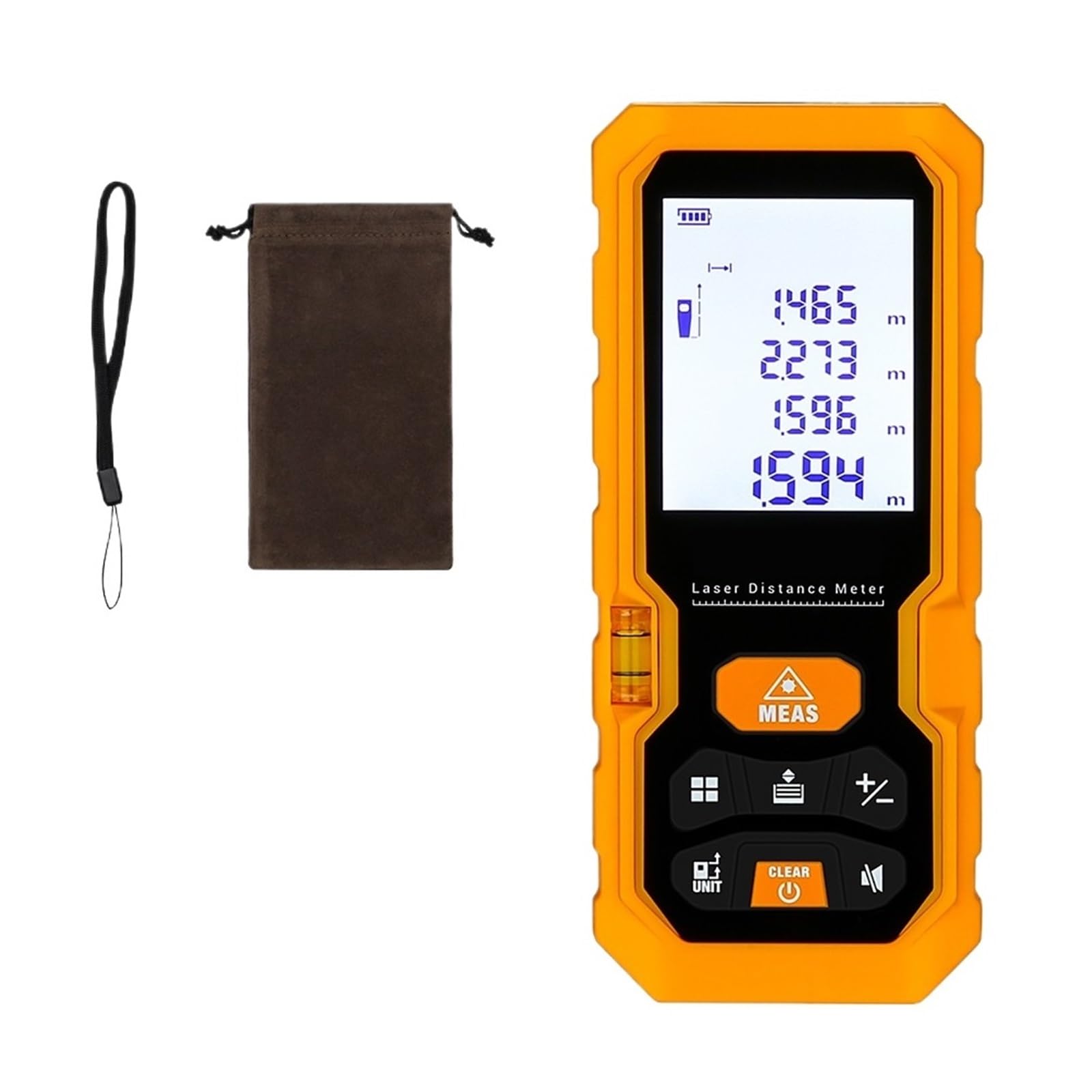 Medidor De Distancia Portátil 40M 60M 80M 100M Mini Telémetro Cinta Diastímetro Medición Precisión Flexibilidad Medición