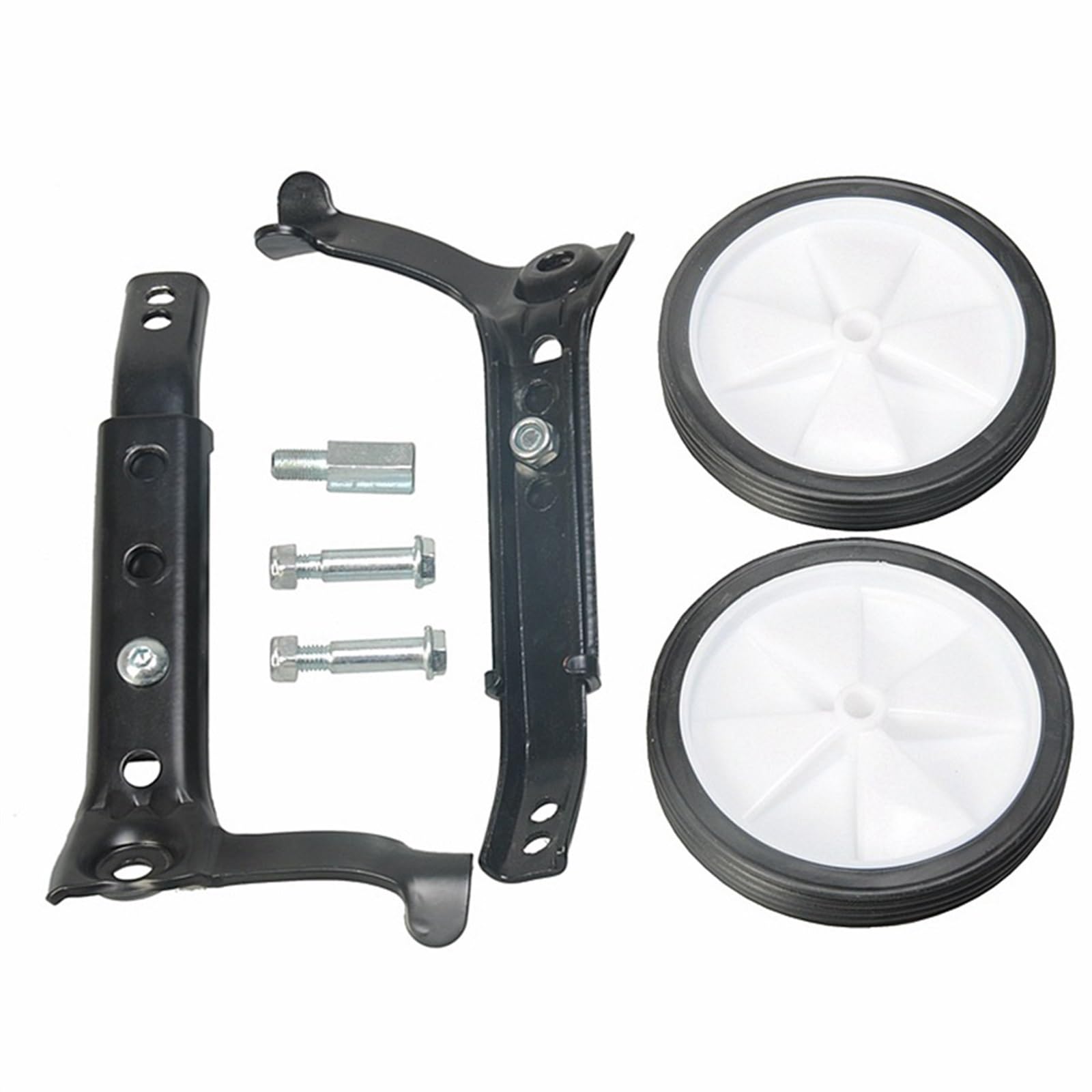 Rotelle per Bici Bambini 2pcs Ruota da Allenamento for Ciclismo Universale Bicicletta for Bambini Assistenza stabilizzatore dell'equilibrio in Acciaio.