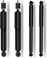 AUTOMUTO 4x Front Rear Shock Absorbers for Chevy Silverado 1500/2500 & GMC Sierra 1500/2500 2001-2010 - OEM Fit Struts