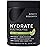 Sports Research Hydrate Electrolytes Powder - Sugar-Free & Naturally Flavored with Vitamins, Minerals, and Coconut Water - Supports Hydration - Lemon Lime - 90 Servings