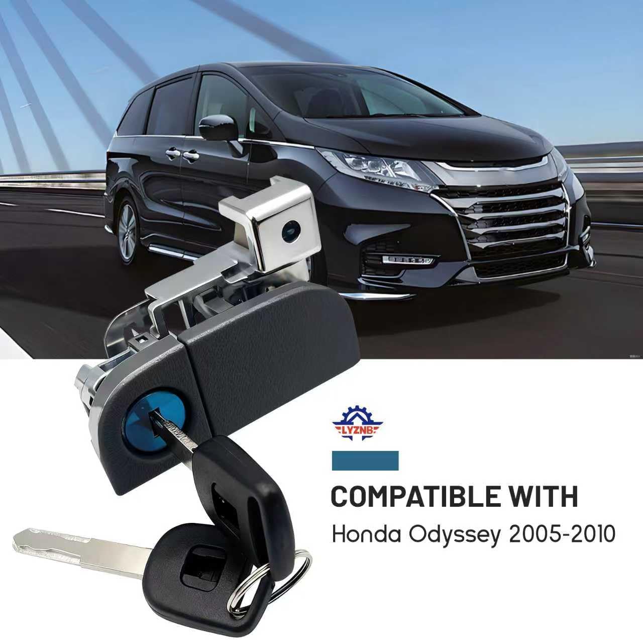 Glove Box Latch Glove Box Lock Assembly Compatible with Honda Odyssey 2005 2006 2007 2008 2009 2010 77540-SHJ-A01ZC