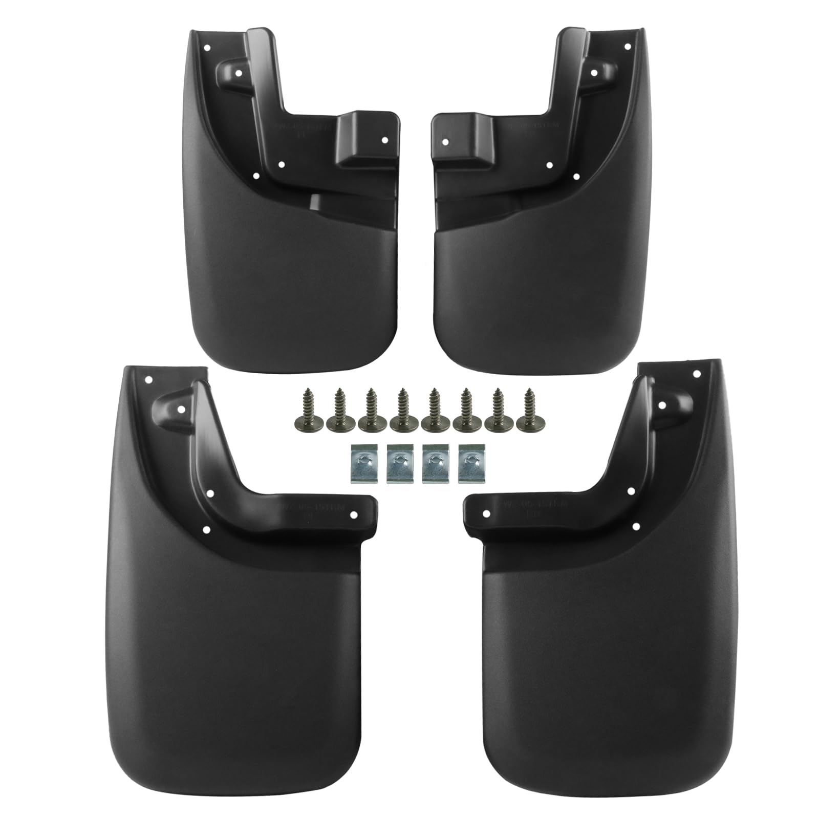 Photo 1 of 4PCS Mud Flaps Splash Guards Mudguards Mudflaps Compatible with 2005-2015 Toyota Tacoma, Front and Rear (Driver and Passenger Sides) For 2005-2015 Toyota Tacoma