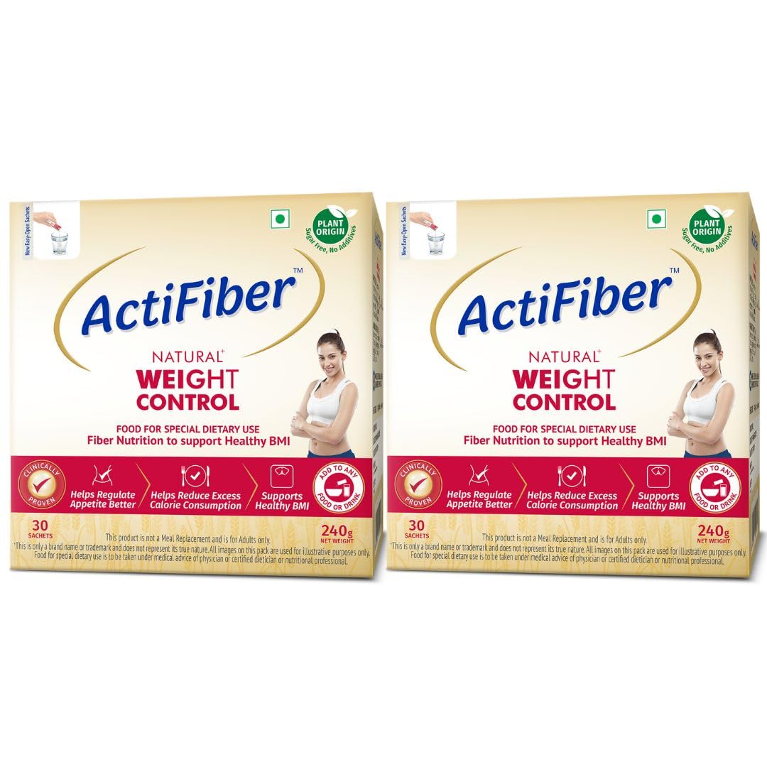 ActiFiber Natural Weight Control | Get Fit | Regulate Appetite Better | Reduce Excess Calories | Clinically Proven | Easy to Use | Plant Origin | Certified Safe | Women & Men-picture-11