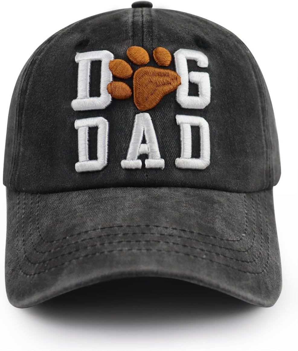 2 PCS Dog Mom & Dad Hat for Women & Men, Adjustable 3D Embroidered Dog Lover Baseball Cap - Image 5
