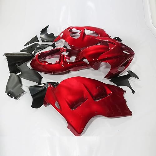 Miniatura 7 de ZXMOTO Kit de carenado rojo completo ABS Bodywork Fit para HAYABUSA Suzuki GSXR1300 1999 2000 2001 2002 2003 2004 2005 2006 2007 Inyección ABS