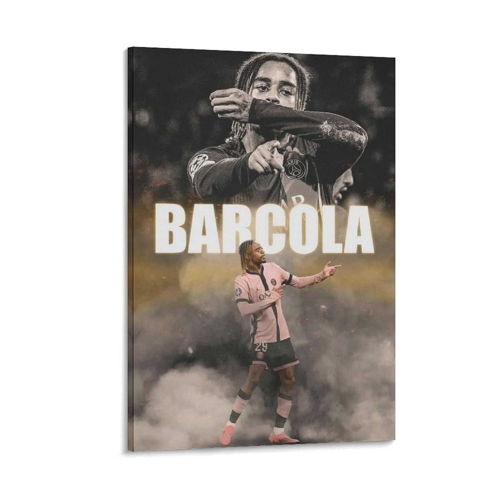 ASUIU Bradley Barcola Canvas Poster Poster Cool Artworks Painting Wall Art Canvas Prints Hanging Picture Posters 20x30inch(50x75cm)