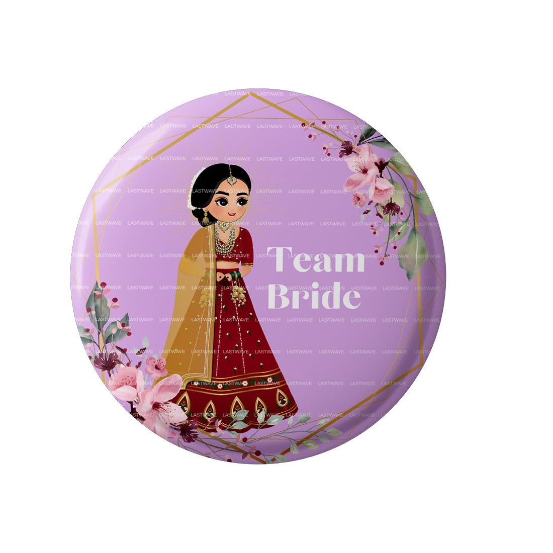 Lastwave Premium Team Bride Wedding Badges, Glossy Finish Wedding Badges | Wedding Badges |Batches for family Wedding & Reception Party (LSWPR007) (44mm, Pack of25) (B0CMF484QZ) Amazon Price History, Amazon Price Tracker