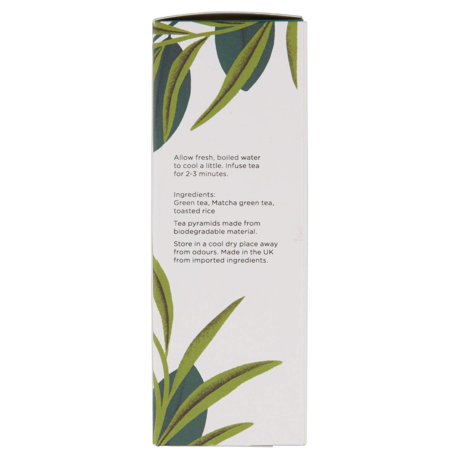 Dragonfly Genmaicha Matcha Green Tea Pyramids 15 Bags — view 4