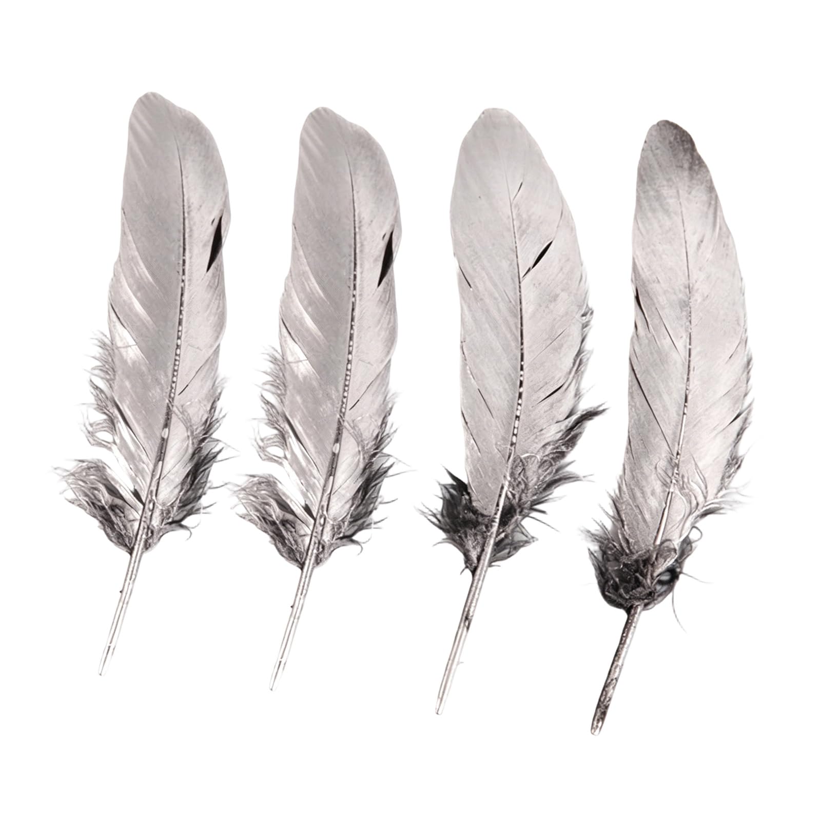Snorvixre 50Pcs Bright Plumage for Crafting Photography Backdrops and Themed Party Supplies Colorful Craft Quills