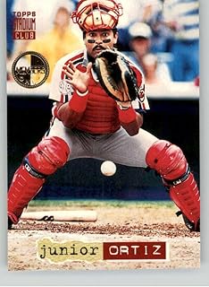 Baseball MLB 1994 Stadium Club Members Only Parallel #15 Junior Ortiz #15 NM Indians
