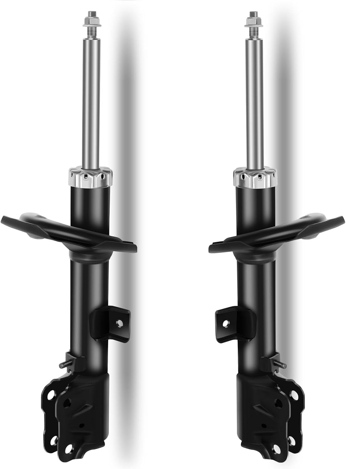 Shocks Front (2 PCS) AUTOMUTO Shock Absorbers for Mitsubishi Fits 2007 2008 2009 2010 2011 for Mitsubishi Outlander w/ 3rd Row Seating 339081 72438 339080 72437 Shocks and Struts Gas Shocks Sets