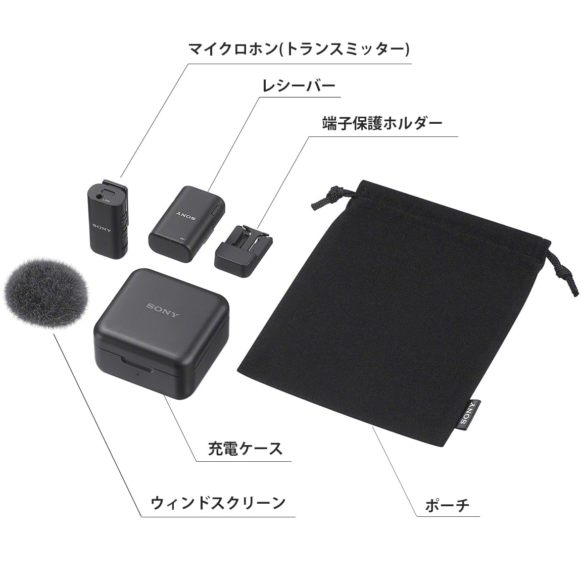 Amazon.co.jp: SONY(ソニー) カメラ用マイク ワイヤレスマイクロホン 