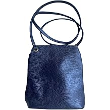 Fina Crossbody Purse Passport Holder - Italian Leather Slim | Slim Travel Purse, Secure Zipper Pockets, For Wallet, Phone, Passport